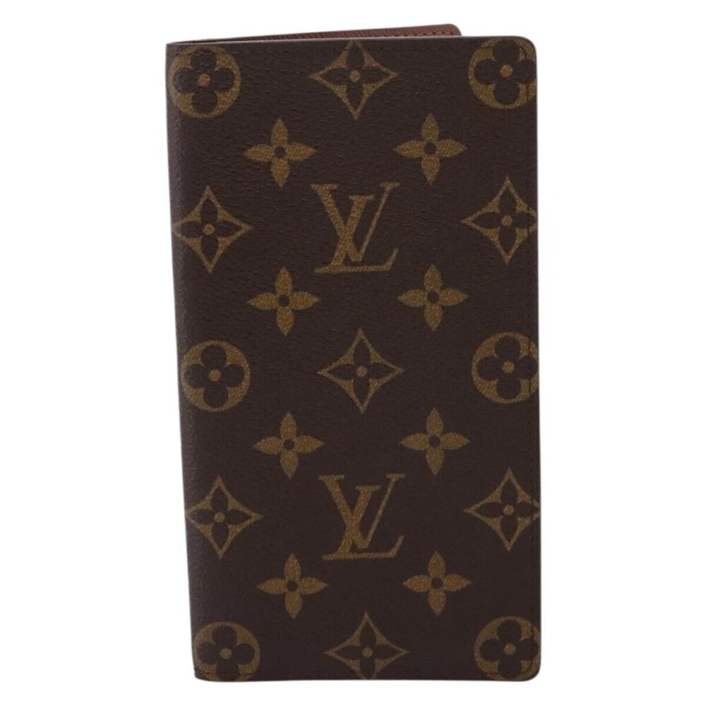 Louis Vuitton Porte Valeurs Checkbook Monogram Canvas